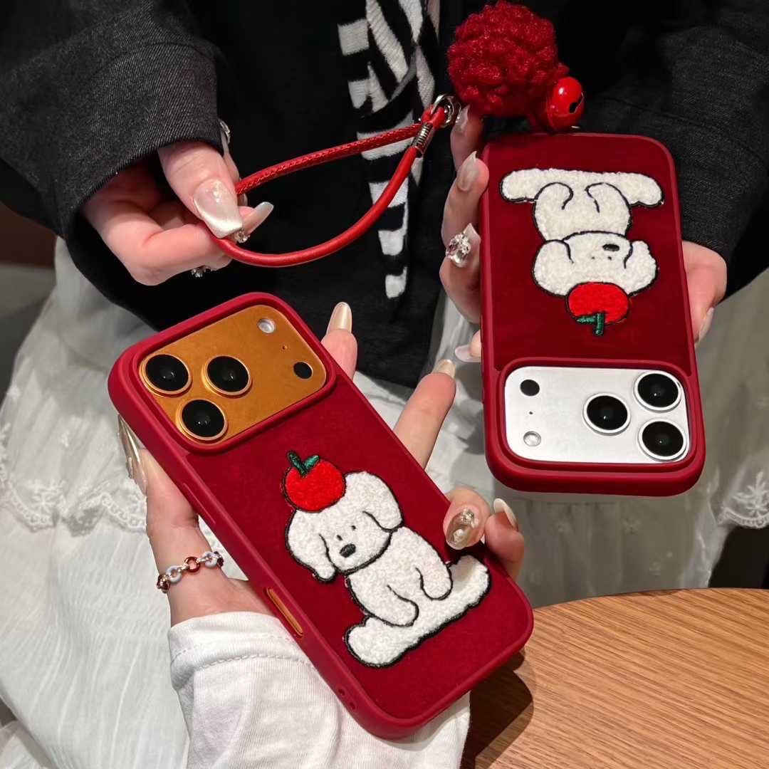 Cute Red Dog Phone Case