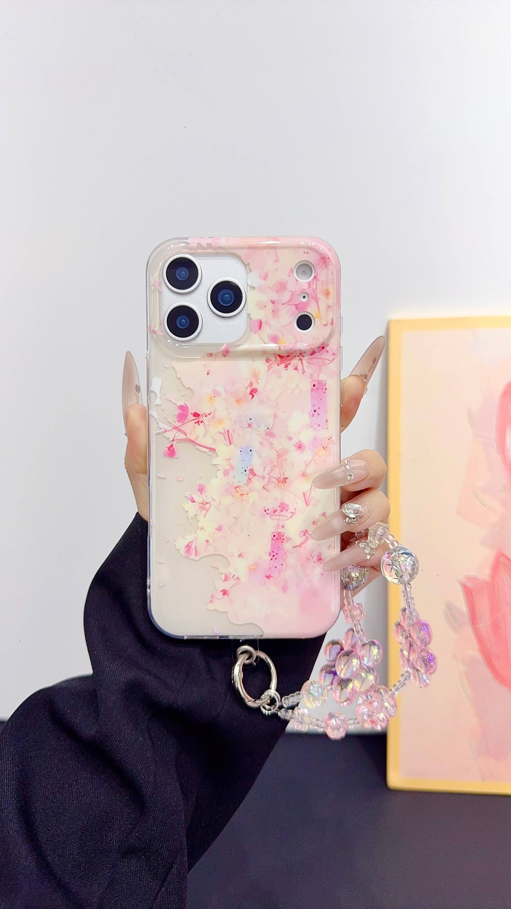 Sakura Case with Pendent Charm