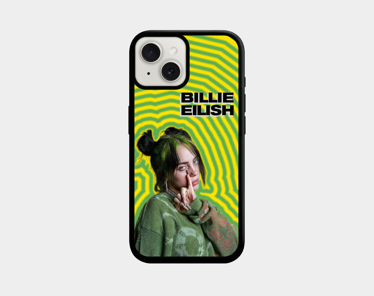 Billie Eilish Mood phone case (iPhone 13, 13 mini, 14, 14 Plus, 15, 15 Plus) | Caseraves