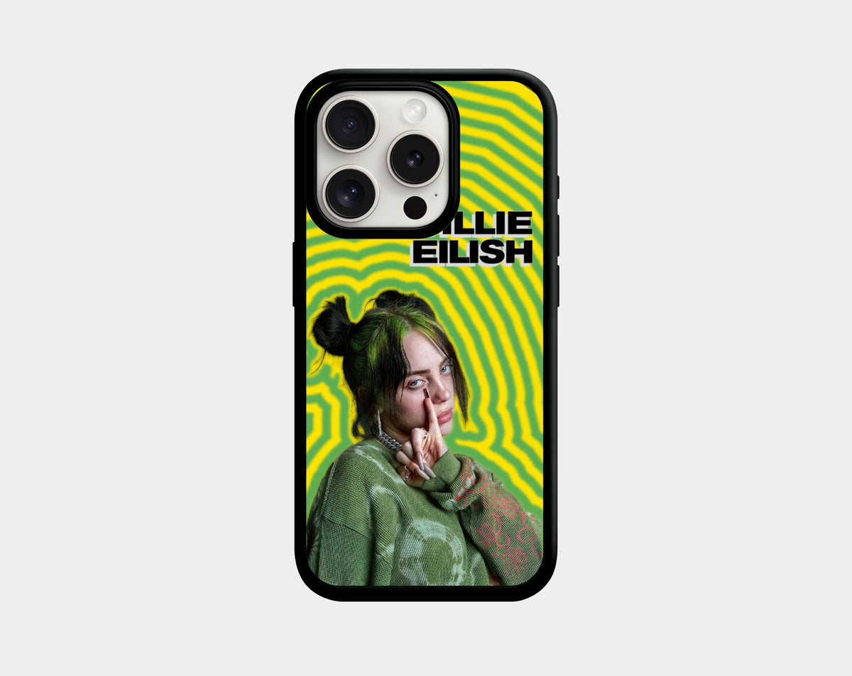 Billie Eilish Mood phone case (iPhone 13 Pro, 14 Pro, 15 Pro, 16 Pro and Pro Max) | Caseraves