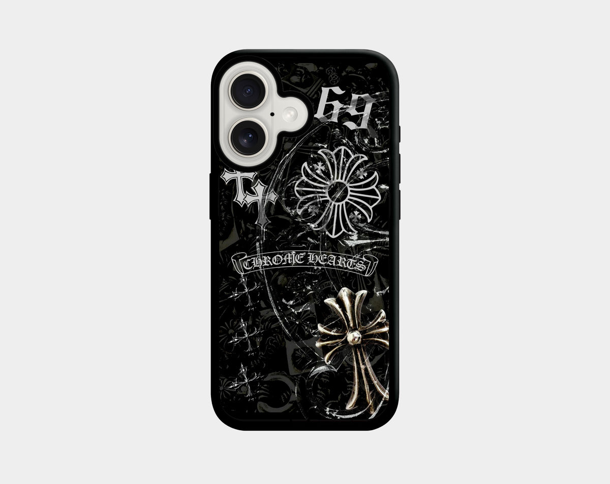 Chrome phone case (iPhone 16, 16 Plus, 17) | Caseraves