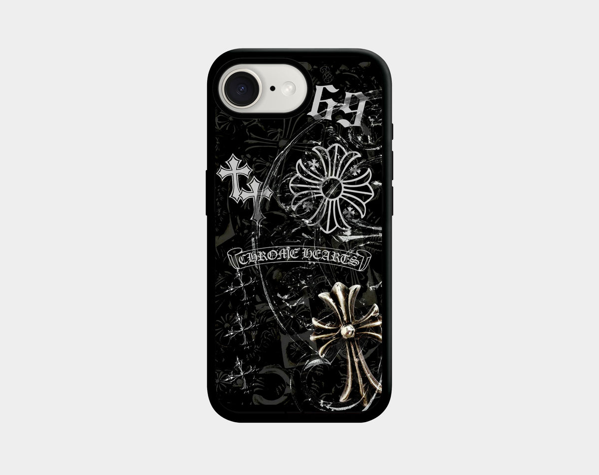 Chrome phone case (iPhone 16e, 17e) | Caseraves