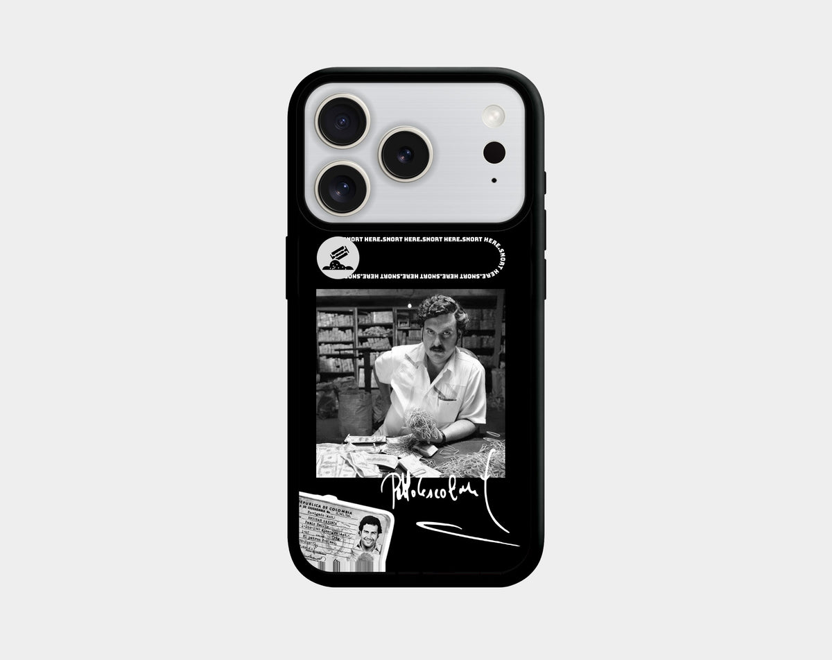 El Patrón phone case (iPhone 17 Pro, 17 Pro Max, 18 Pro, 18 Pro Max) | Caseraves