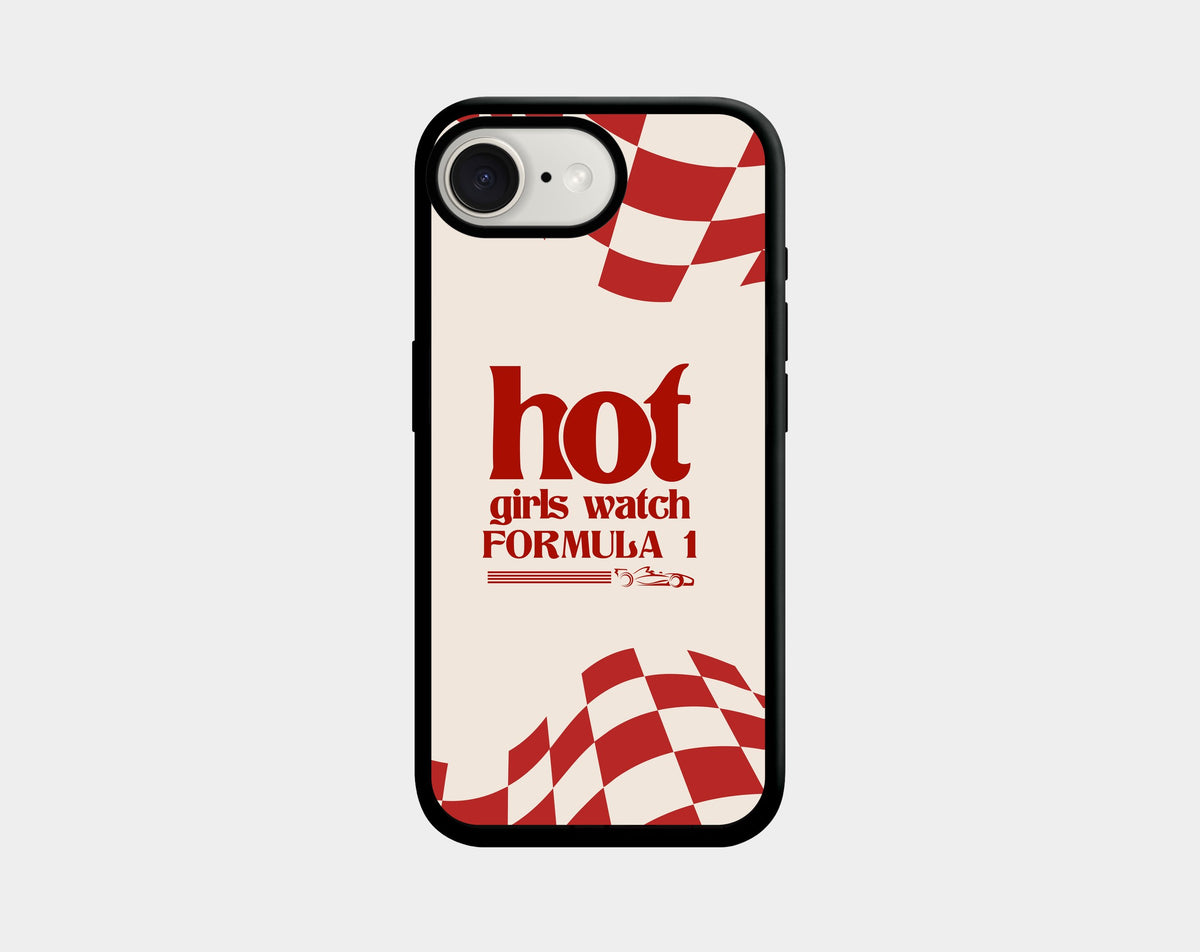Hot Girls F1 phone case (iPhone 16e, 17e) | Caseraves