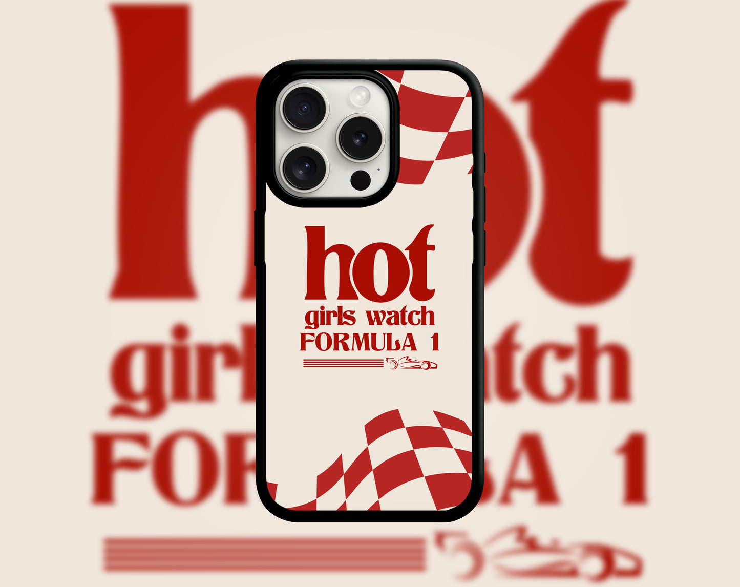 "Hot Girls Watch F1" - Dont mention the brand name and title should be descriptive