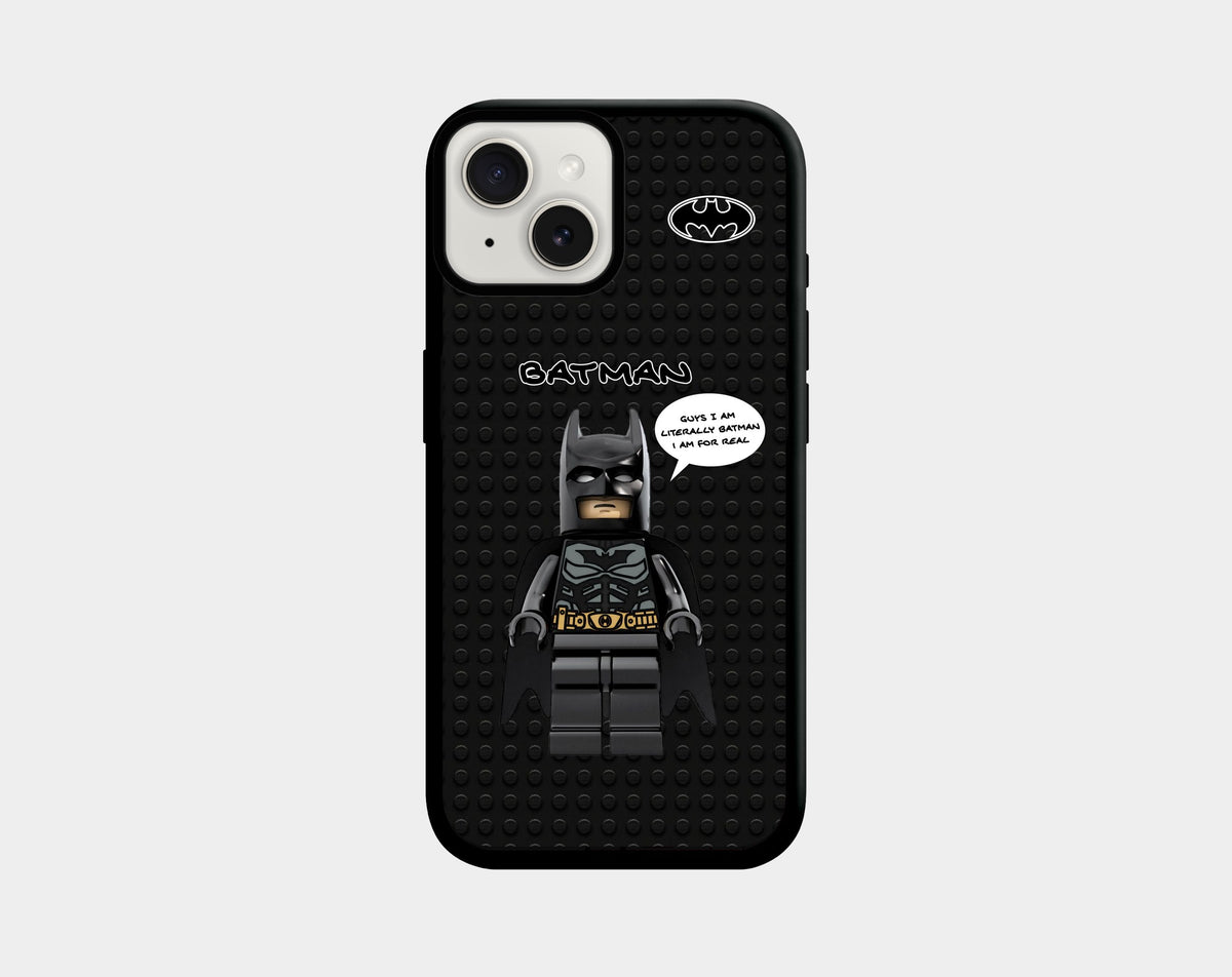 Lego Batman phone case (iPhone 13, 13 mini, 14, 14 Plus, 15, 15 Plus) | Caseraves