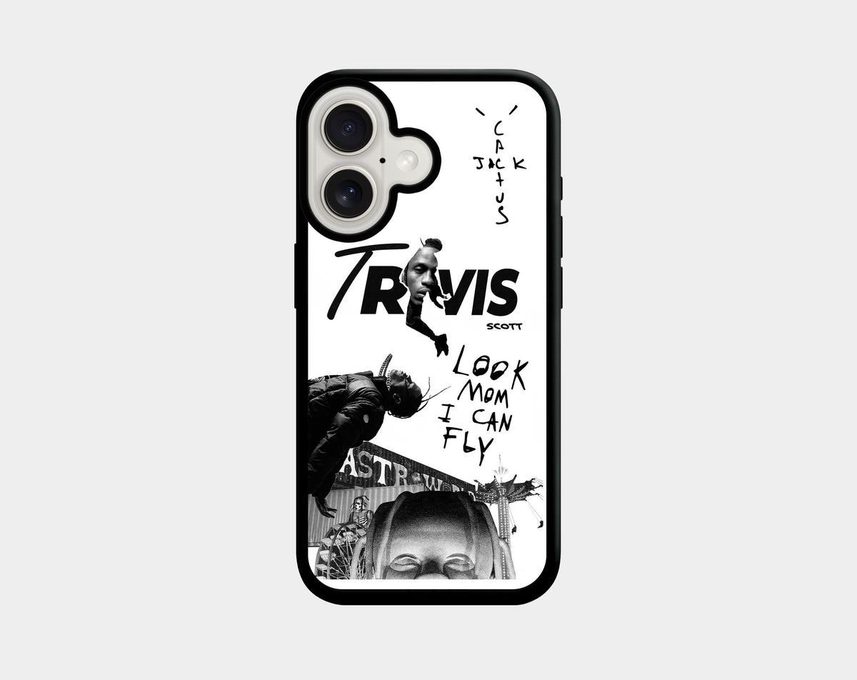 Look Mom I Can Fly phone case (iPhone 16, 16 Plus, 17) | Caseraves