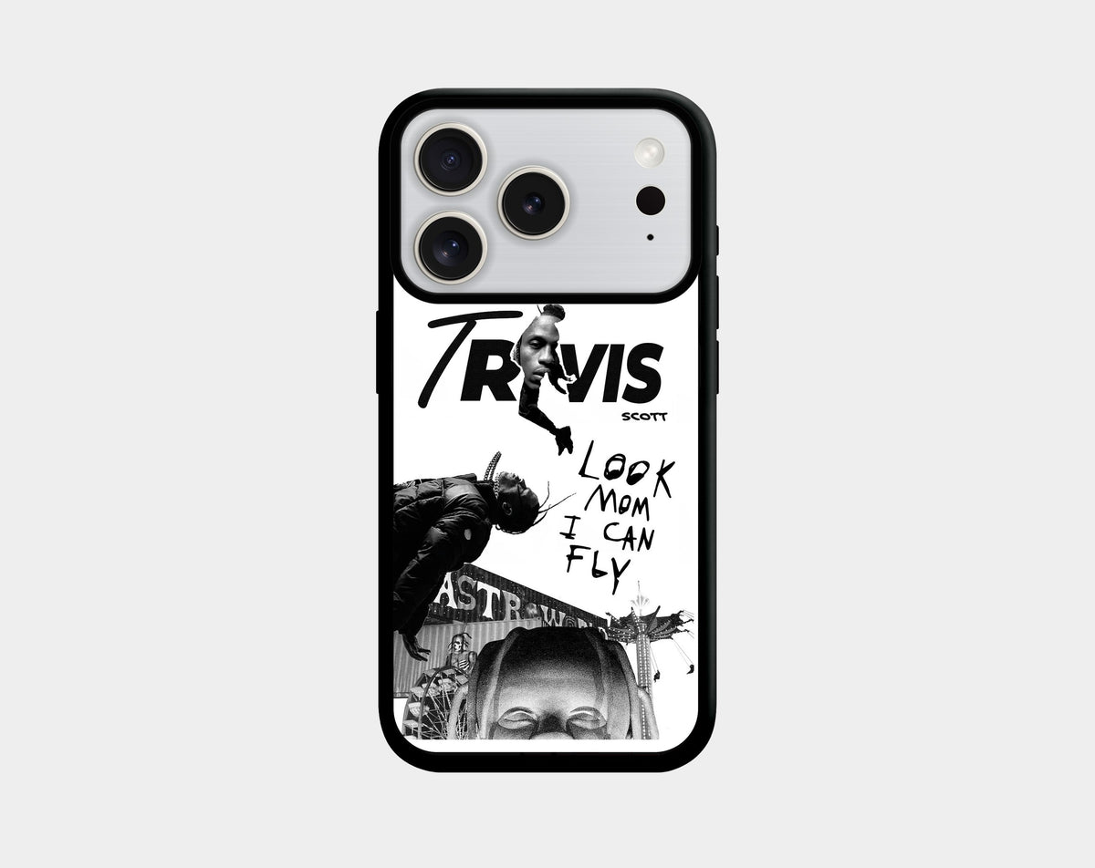 Look Mom I Can Fly phone case (iPhone 17 Pro, 17 Pro Max, 18 Pro, 18 Pro Max) | Caseraves