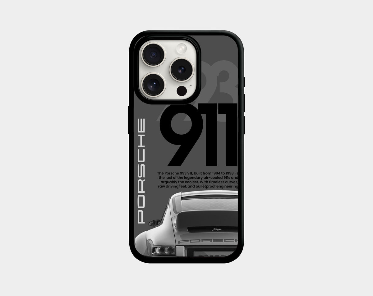 Old School 911 phone case (iPhone 13 Pro, 14 Pro, 15 Pro, 16 Pro and Pro Max) | Caseraves