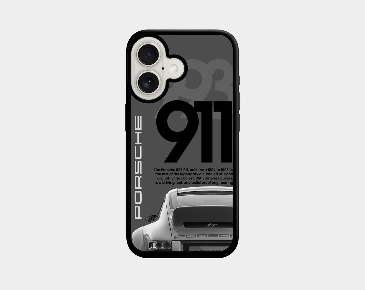 Old School 911 phone case (iPhone 16, 16 Plus, 17) | Caseraves