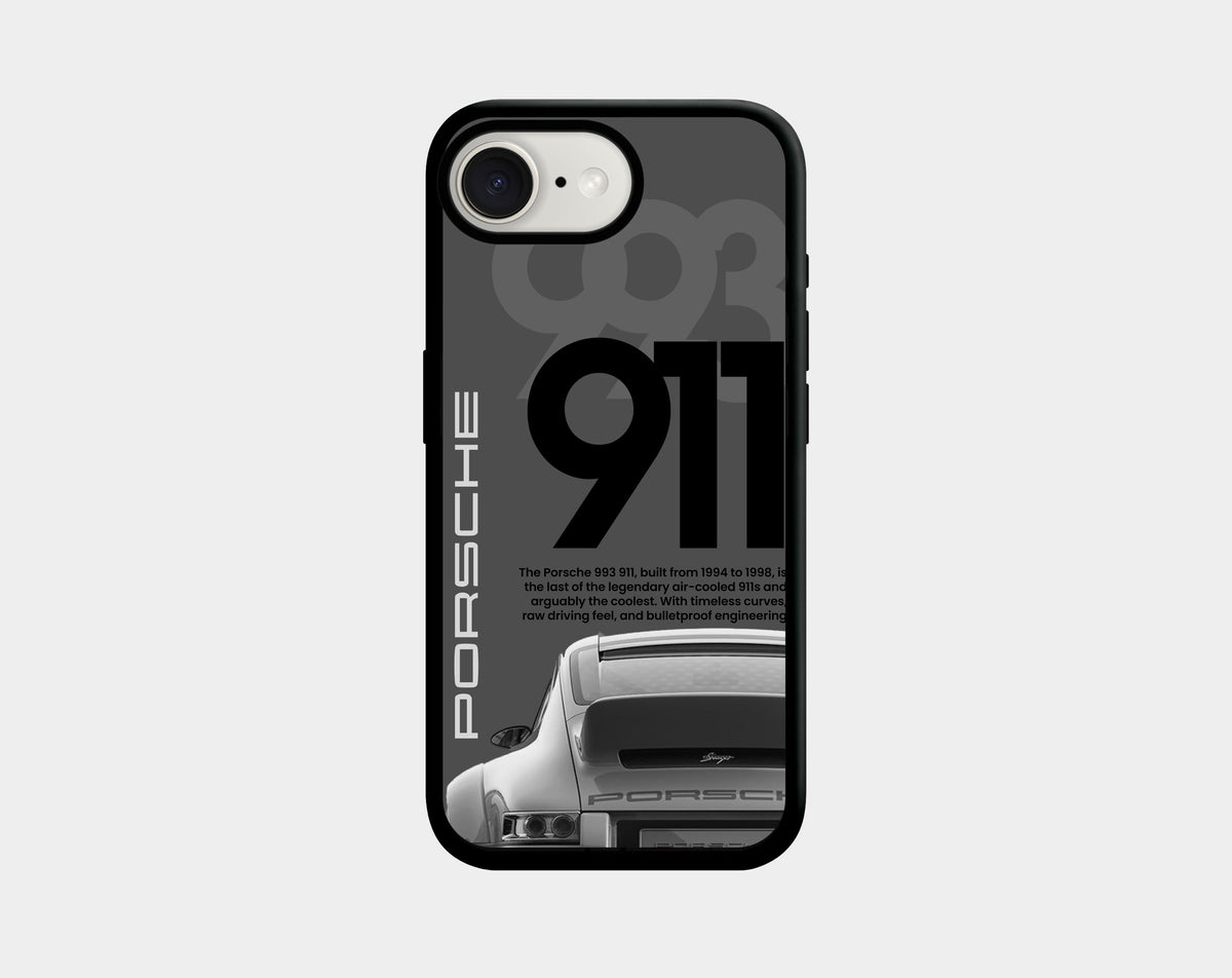 Old School 911 phone case (iPhone 16e, 17e) | Caseraves