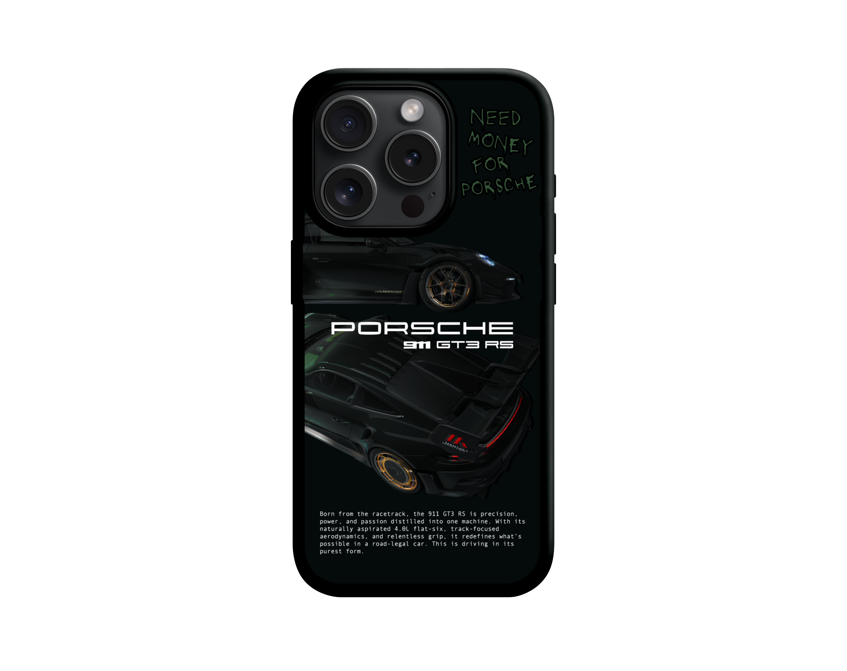 “Need money for Porsche”