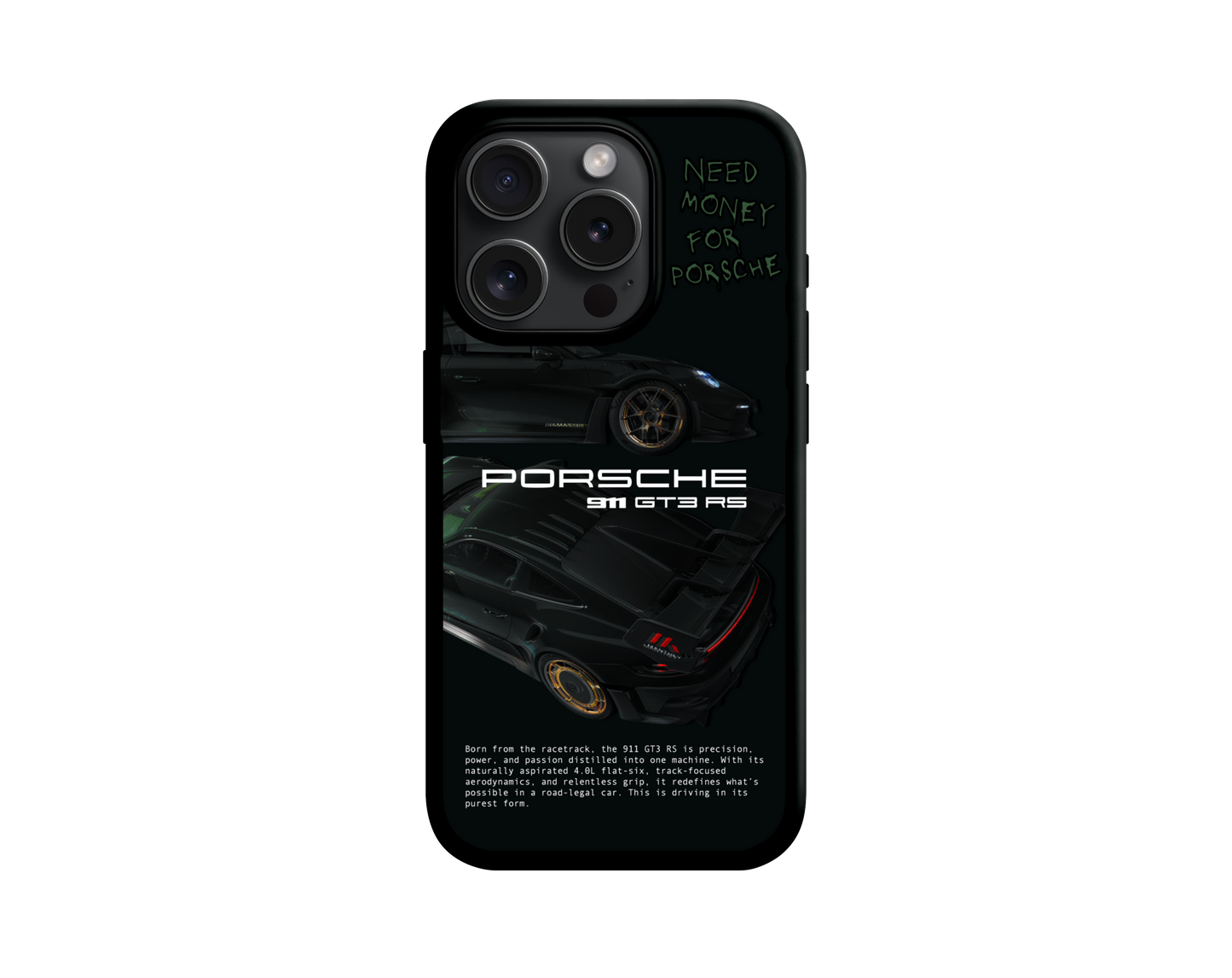 “Need money for Porsche”