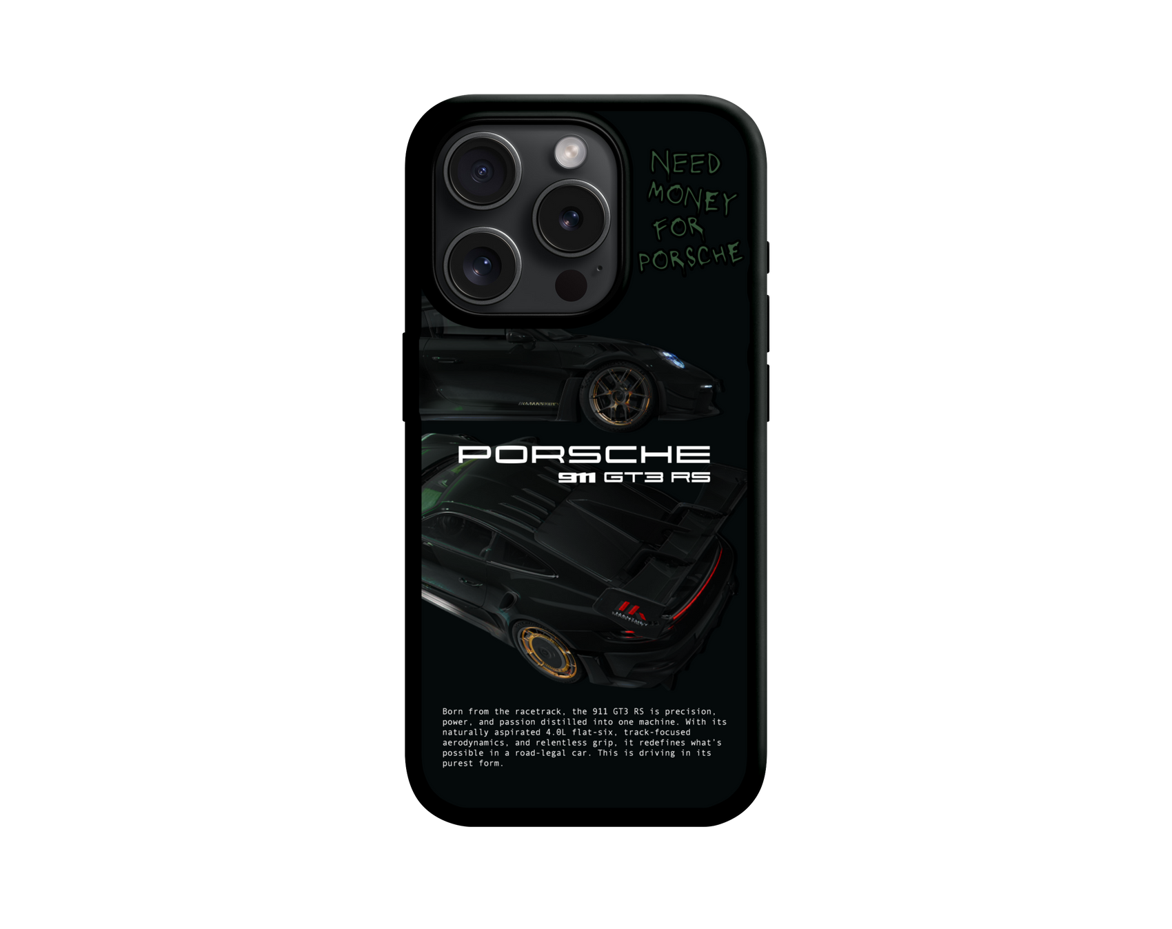 “Need money for Porsche”