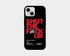STFU! Black phone case (iPhone 13, 13 mini, 14, 14 Plus, 15, 15 Plus) | Caseraves
