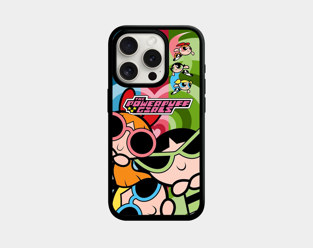 Sugar Spice & Everything Nice phone case (iPhone 13 Pro, 14 Pro, 15 Pro, 16 Pro and Pro Max) | Caseraves